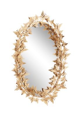 Glam Metal Wall Mirror