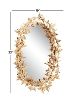 Glam Metal Wall Mirror