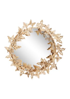 Glam Metal Wall Mirror