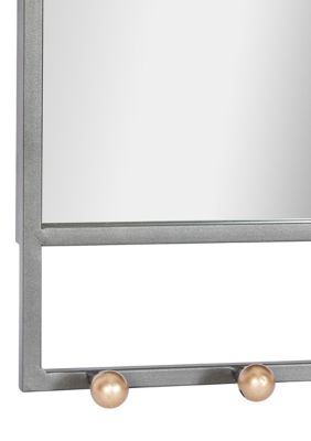 Industrial Metal Wall Mirror