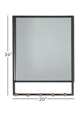 Industrial Metal Wall Mirror