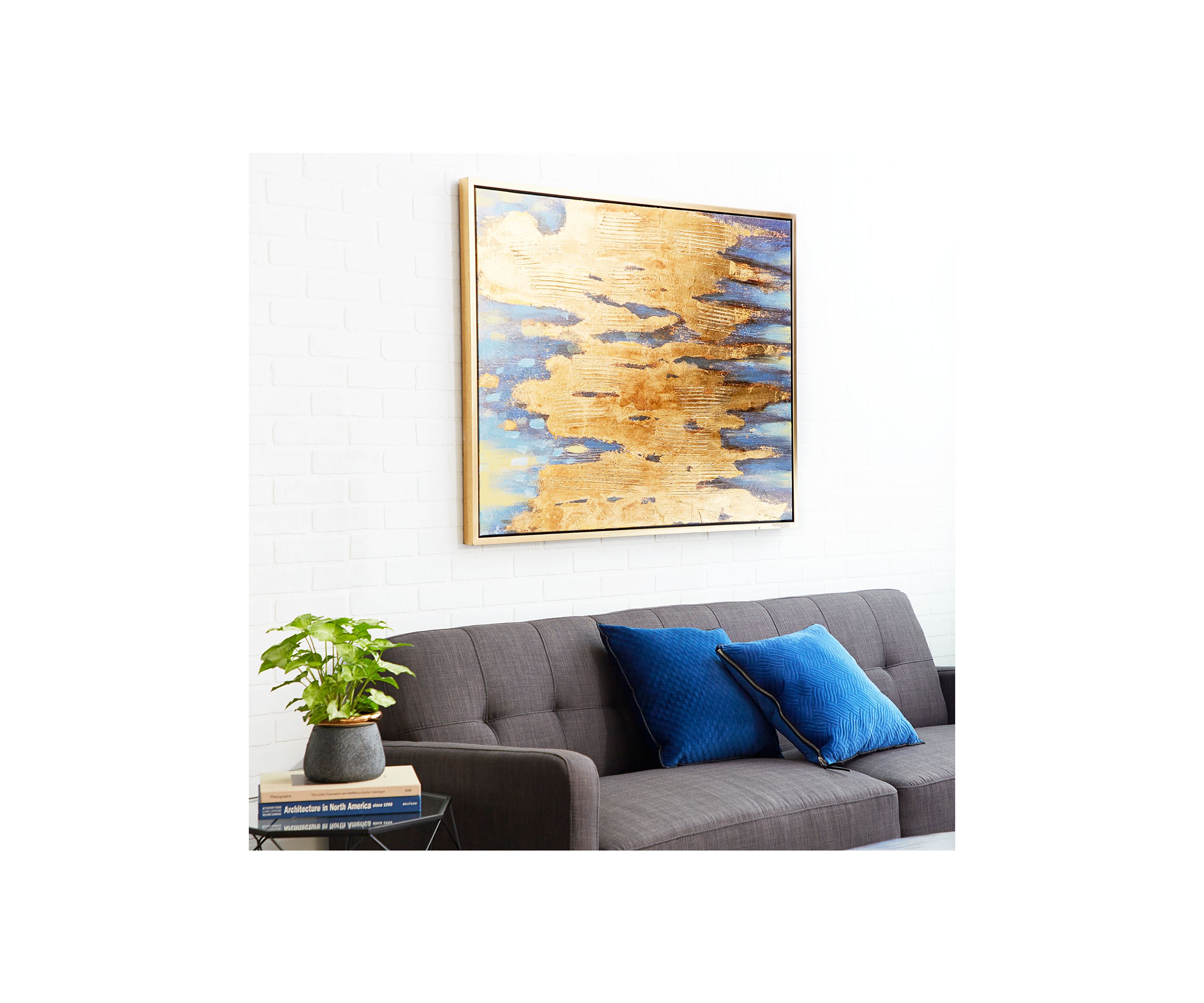 Contemporary Canvas Framed Wall Art