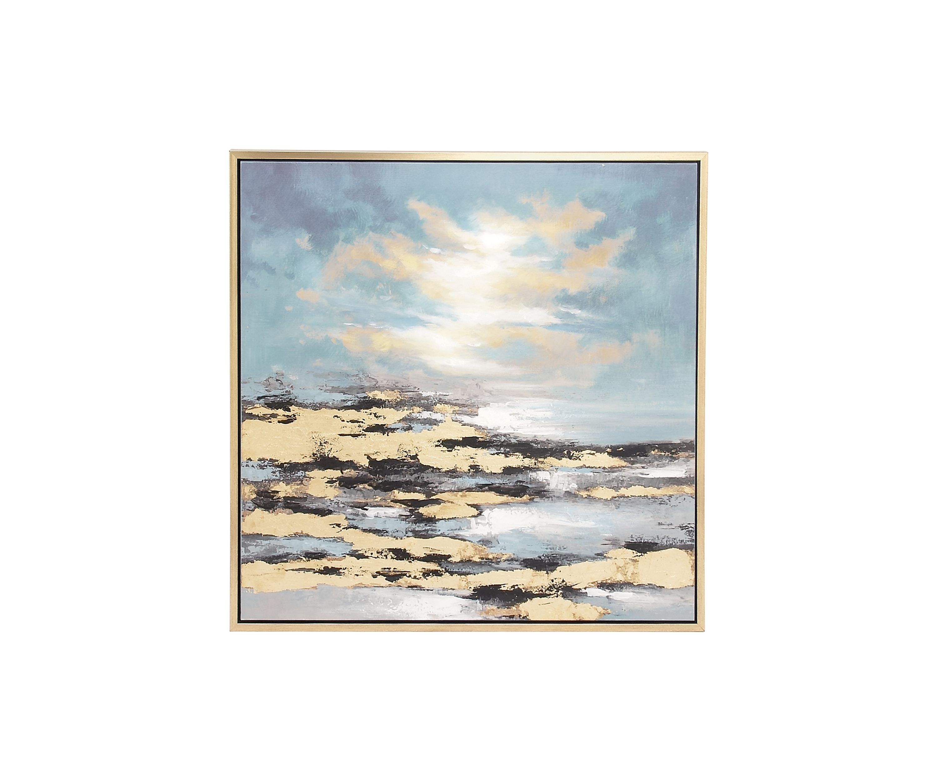 Contemporary Canvas Framed Wall Art