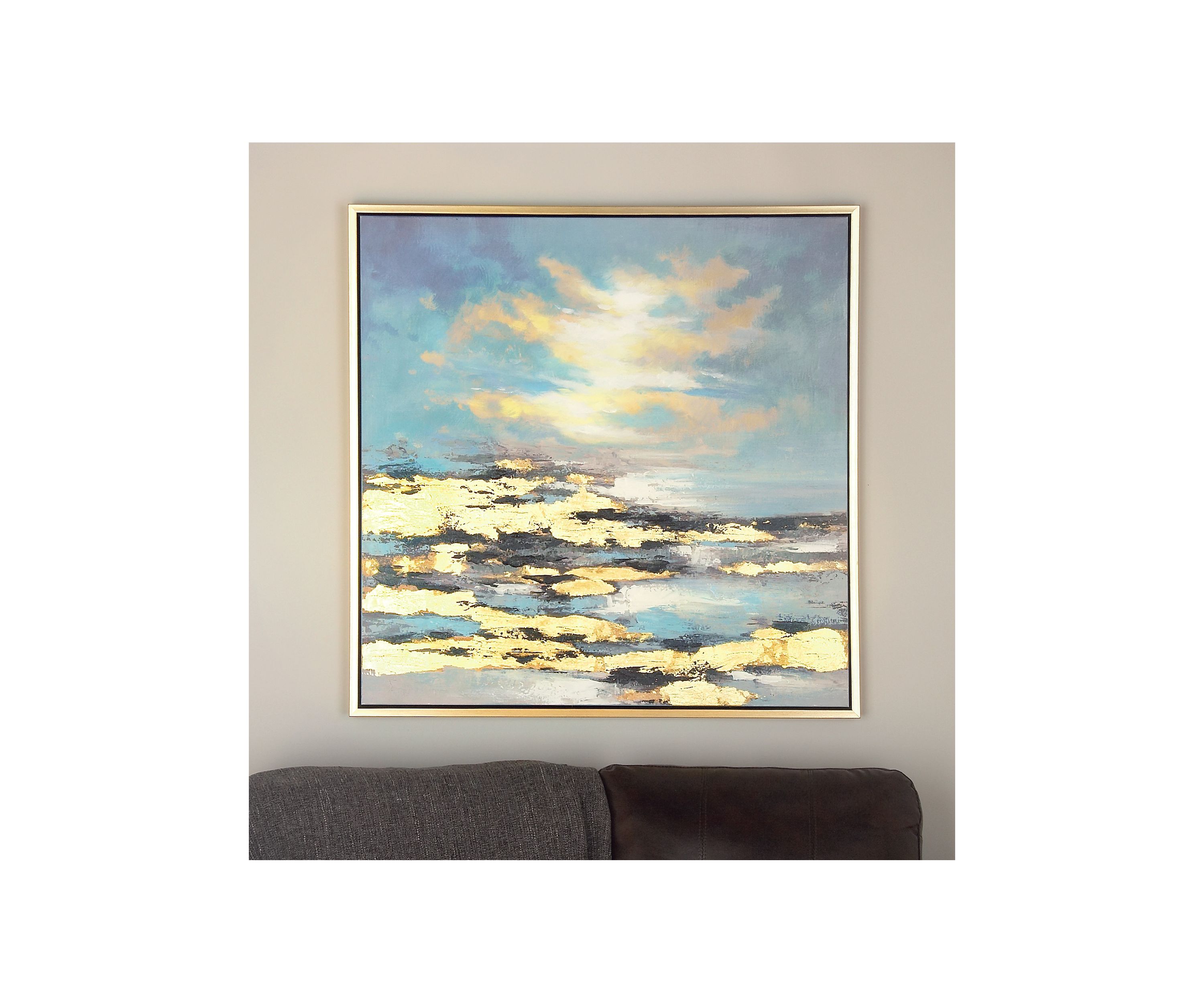 Contemporary Canvas Framed Wall Art