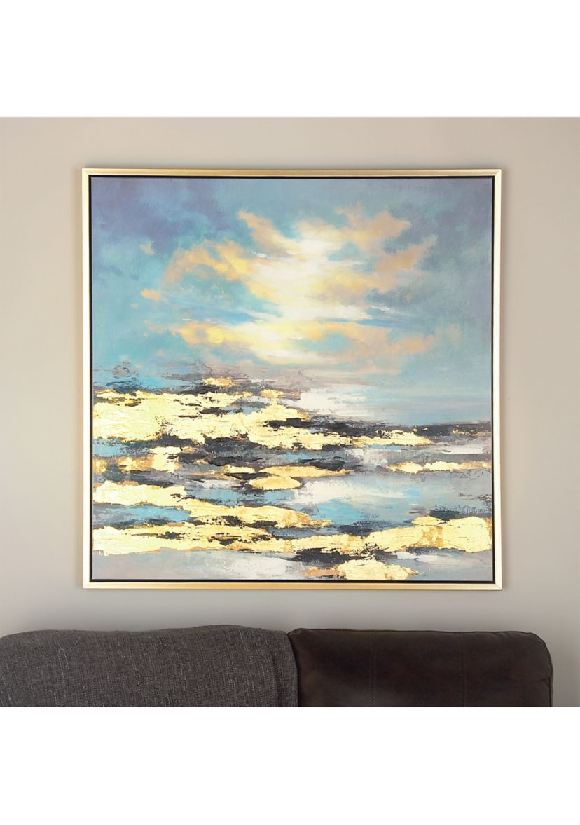 Contemporary Canvas Framed Wall Art