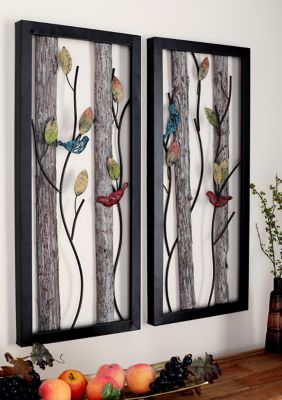 Monroe Lane Farmhouse Metal Wall Decor - Set of 2 | Belk