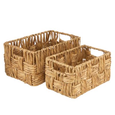 Coastal Jute Rope Storage Basket - Set of 2