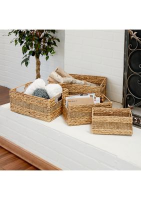 Coastal Seagrass Storage Basket - Set of 4