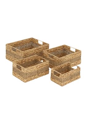 Coastal Seagrass Storage Basket - Set of 4