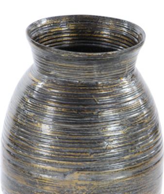 Traditional Bamboo Wood Vase