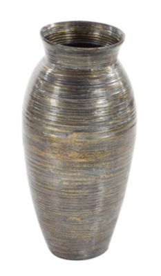 Traditional Bamboo Wood Vase