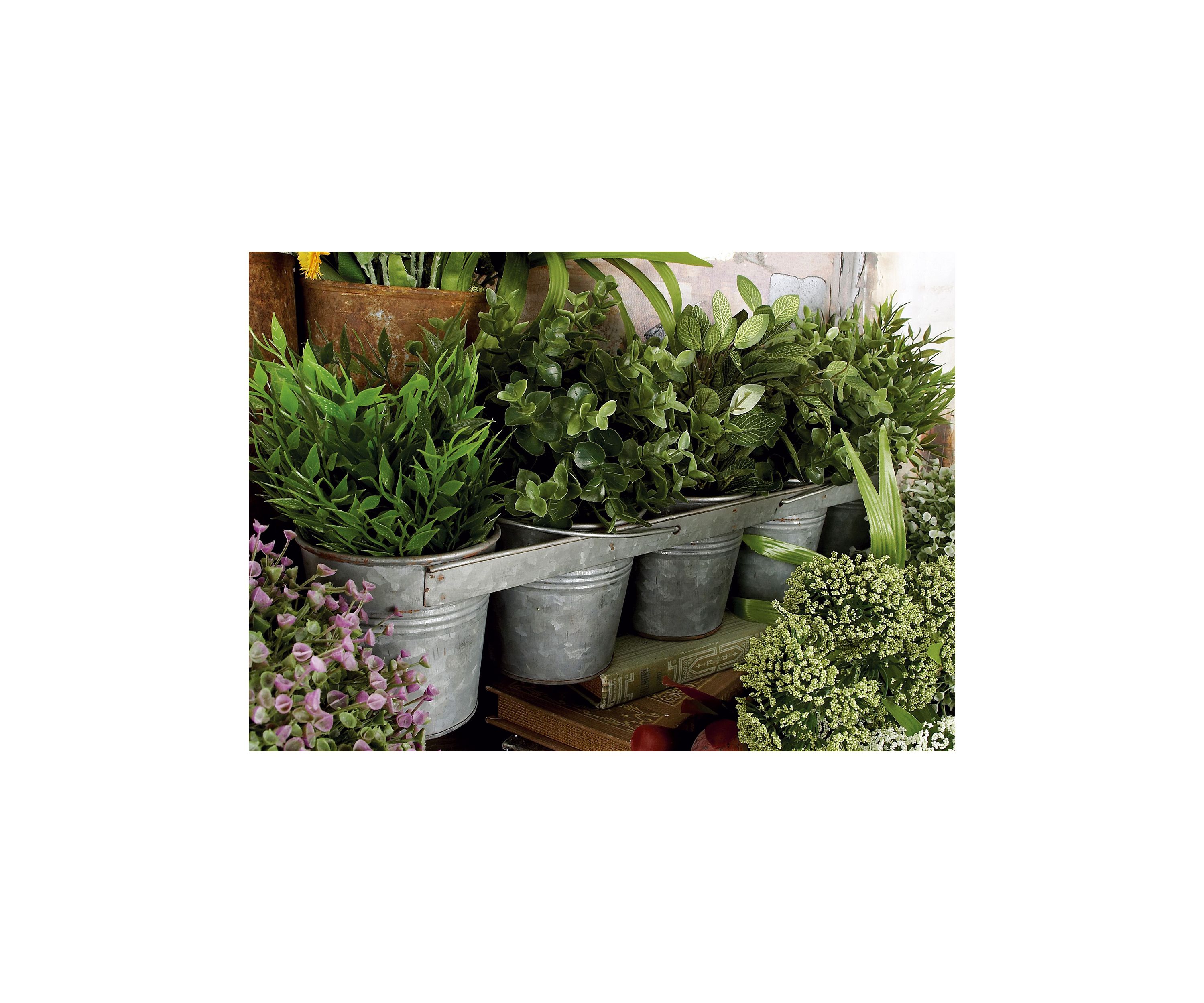 Farmhouse Metal Planter