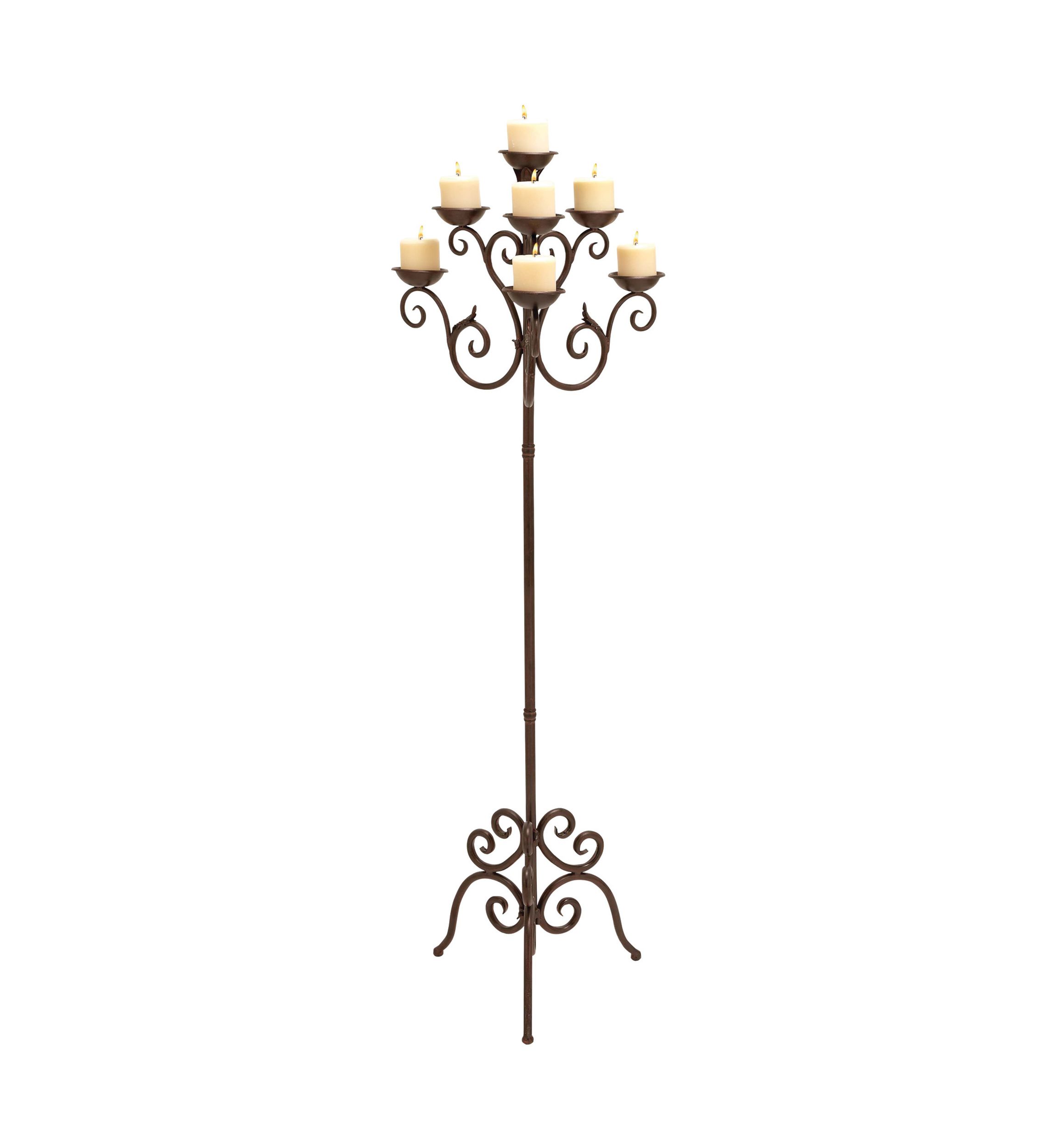 Traditional Metal Candelabra