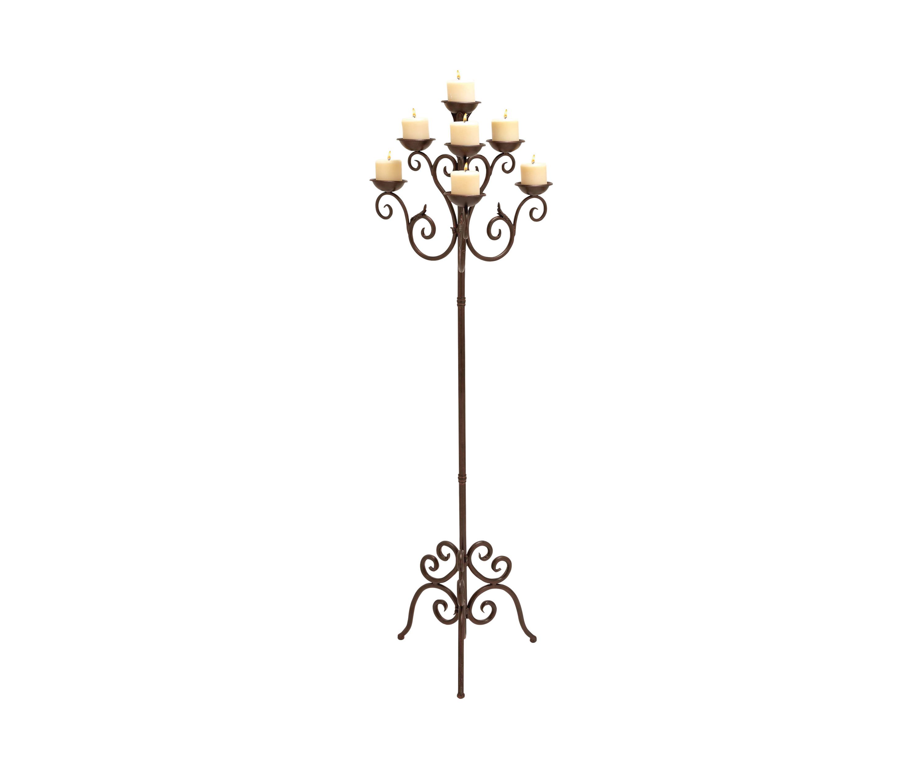 Traditional Metal Candelabra