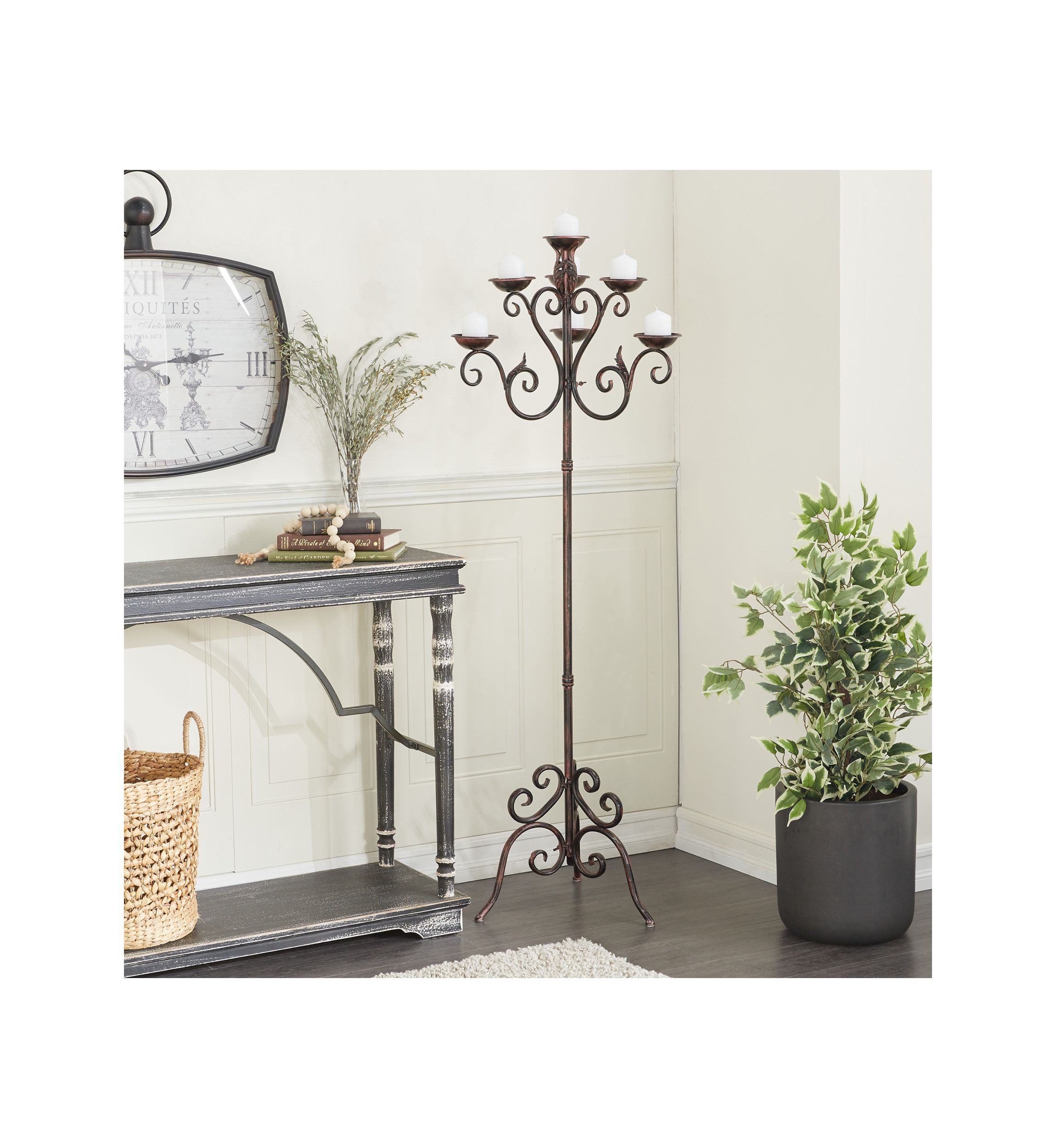 Traditional Metal Candelabra