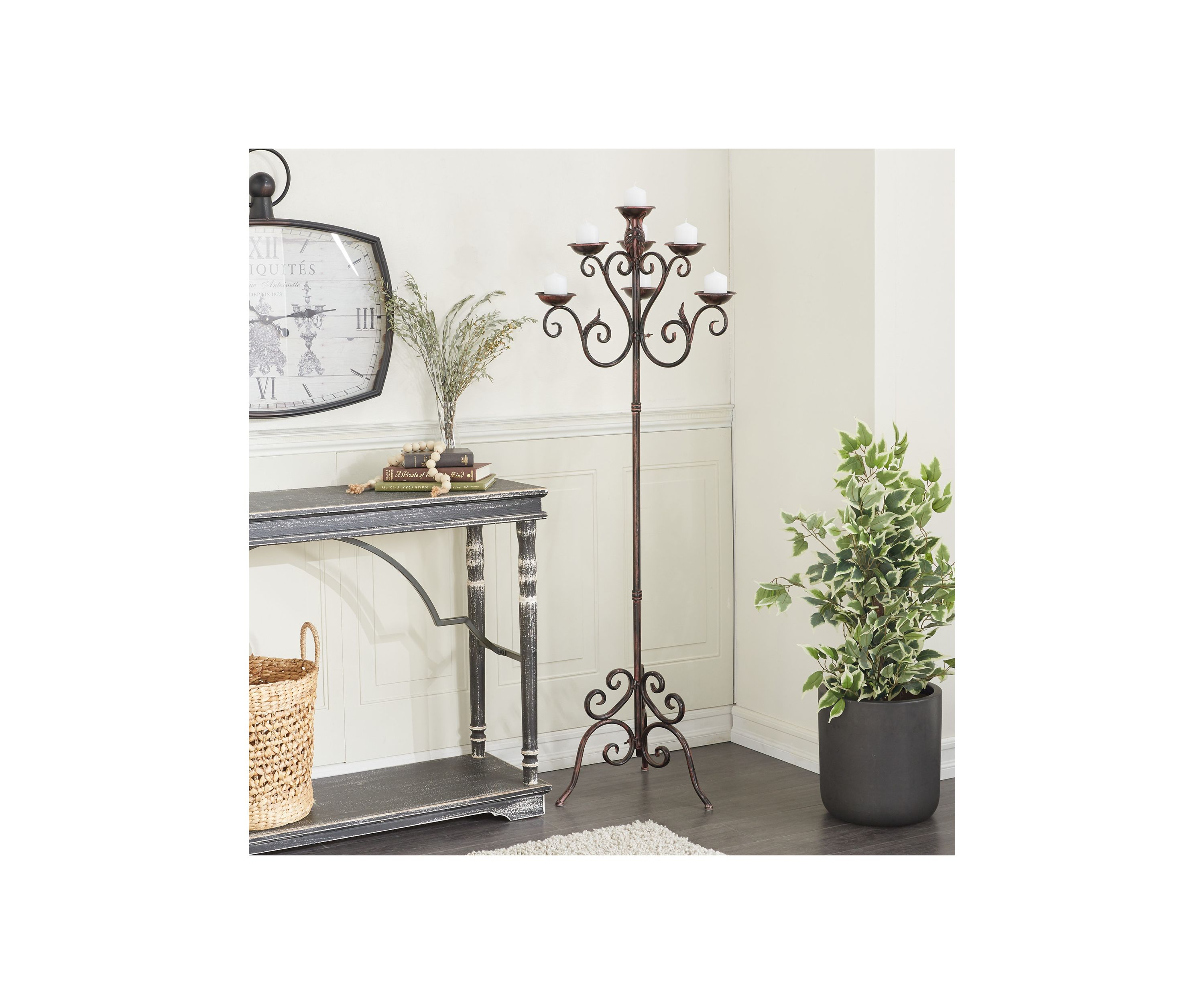Traditional Metal Candelabra