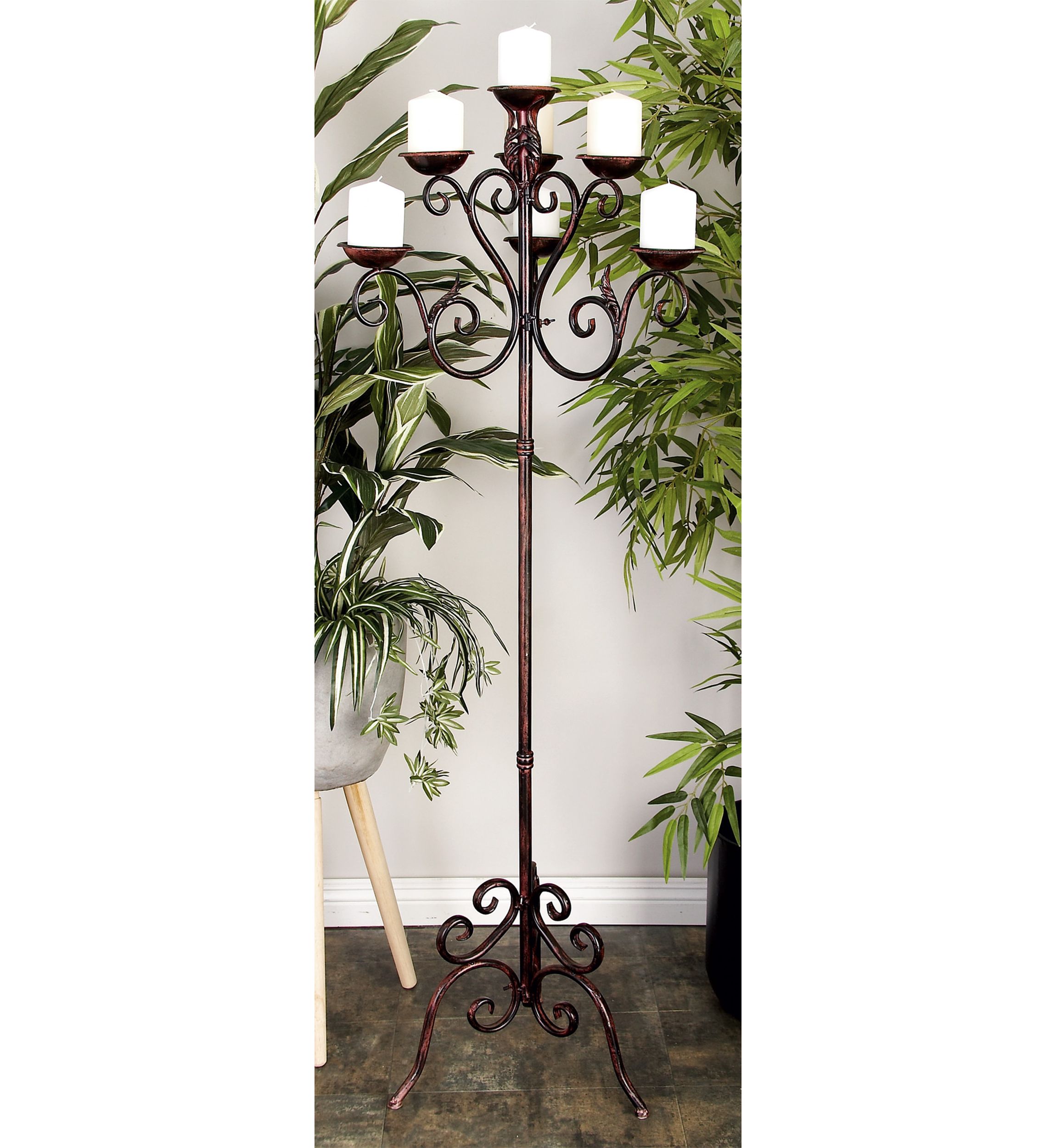 Traditional Metal Candelabra
