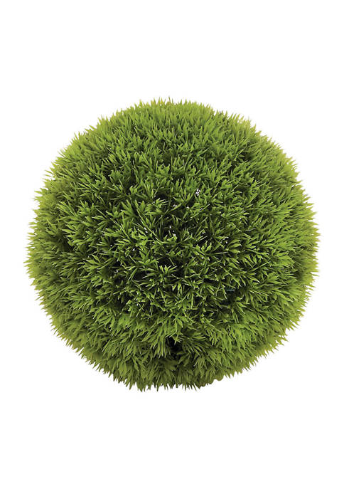 Contemporary Plastic Artificial Foliage Ball