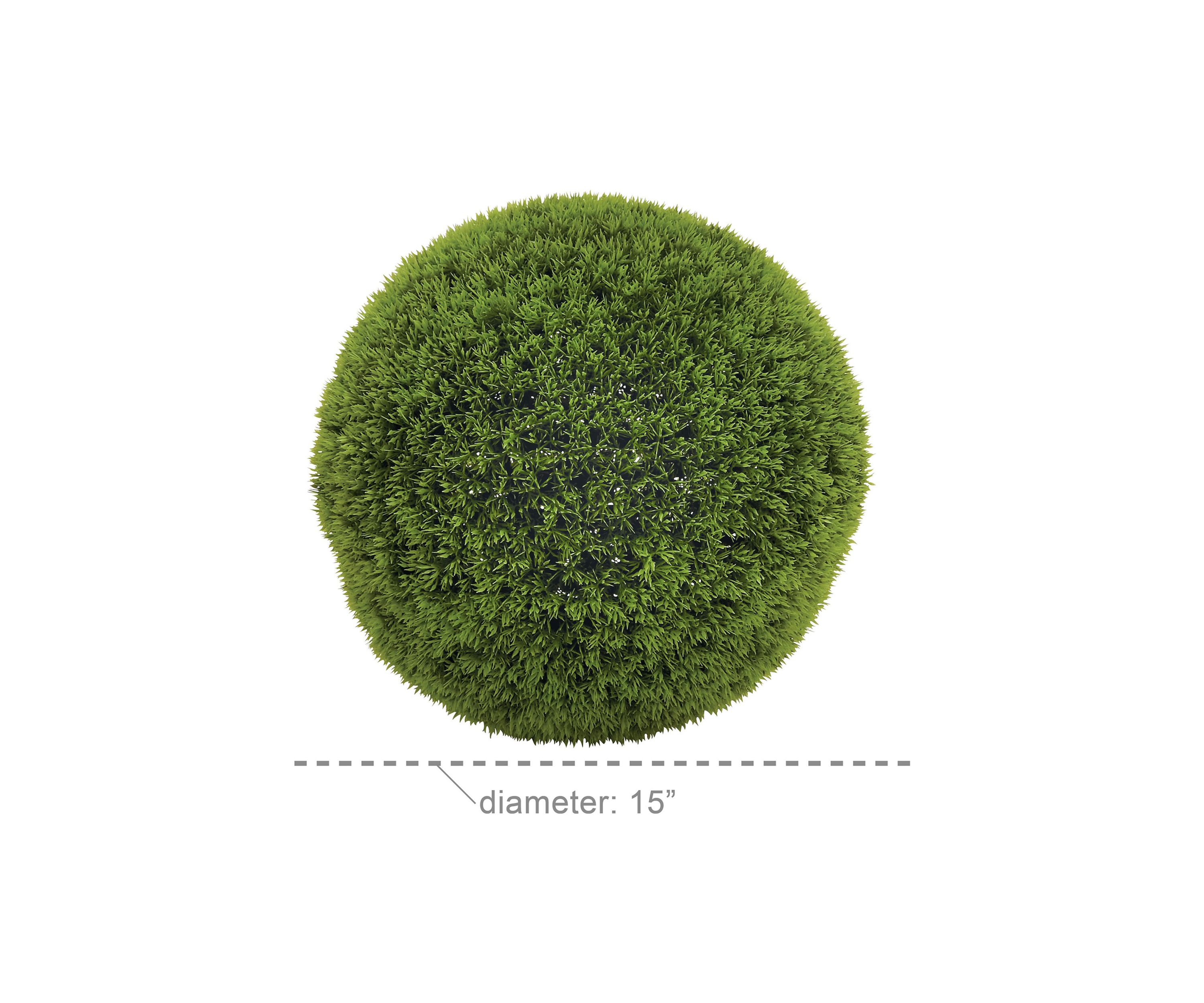 Contemporary Faux Foliage Artificial Foliage Ball