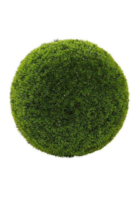 Contemporary Vinyl Artificial Foliage Ball