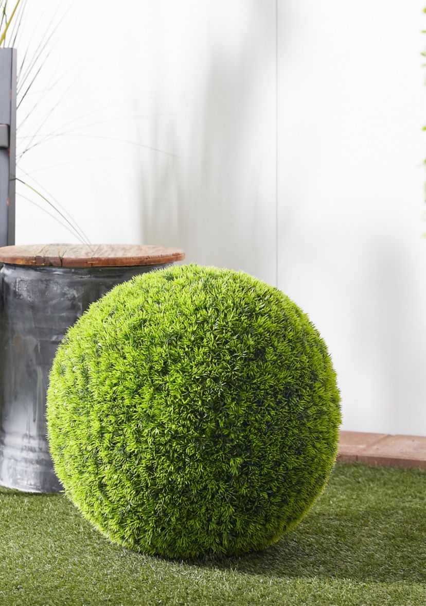 Contemporary Faux Foliage Artificial Foliage Ball