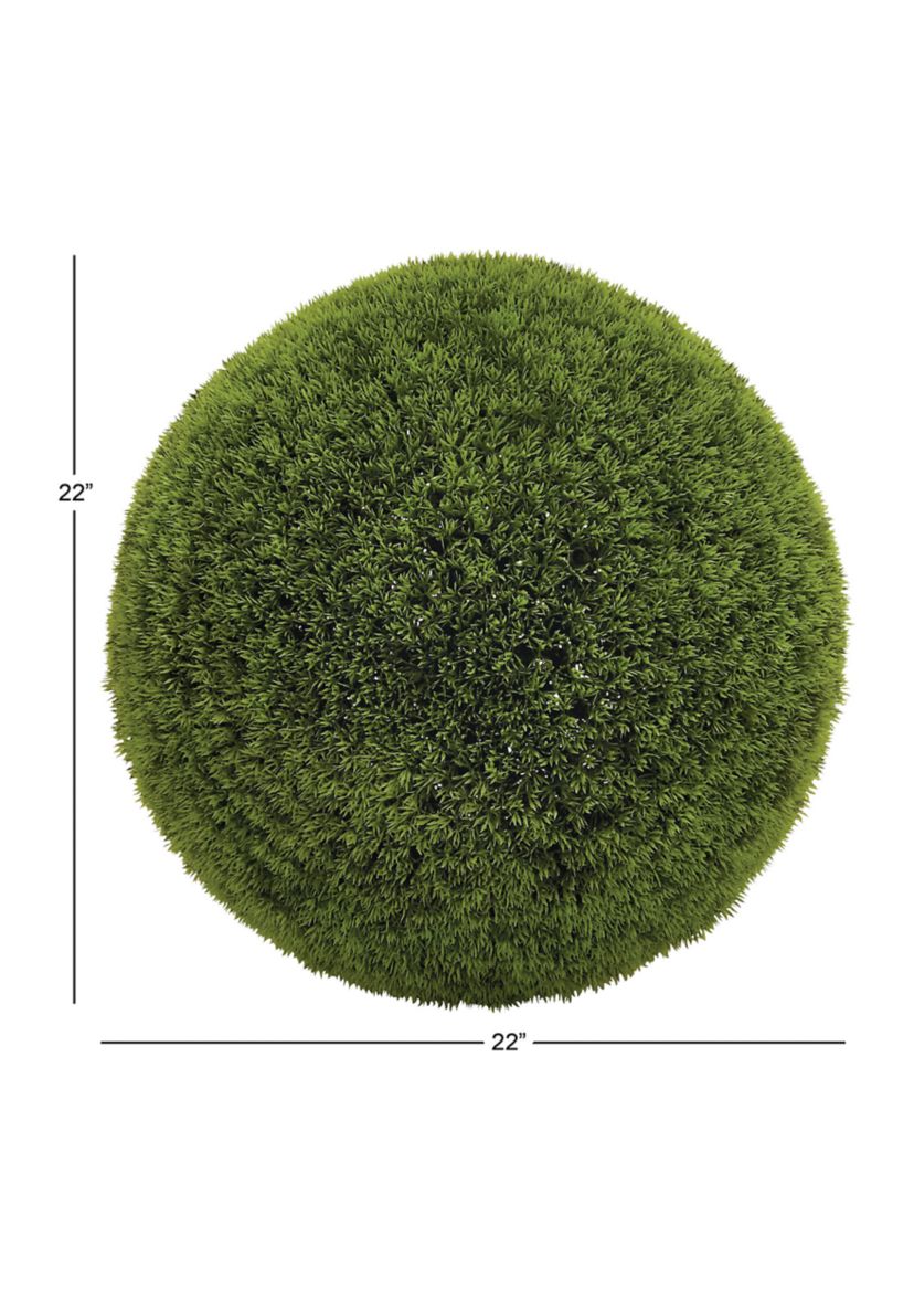 Contemporary Faux Foliage Artificial Foliage Ball
