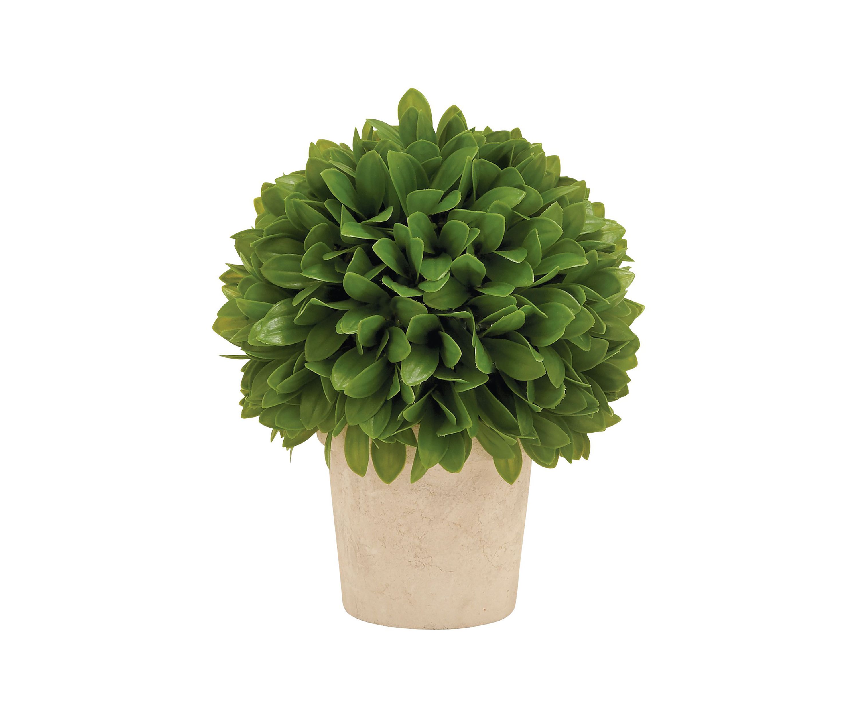 Traditional Faux Foliage Artificial Foliage Ball