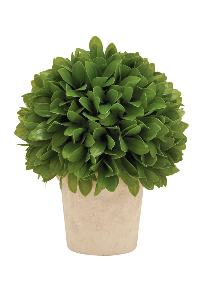 Traditional Faux Foliage Artificial Foliage Ball