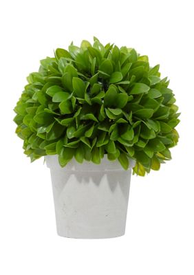 Traditional Faux Foliage Artificial Foliage Ball