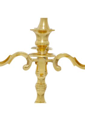 Traditional Aluminum Metal Candelabra