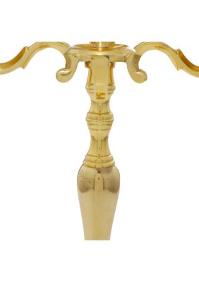 Traditional Aluminum Metal Candelabra