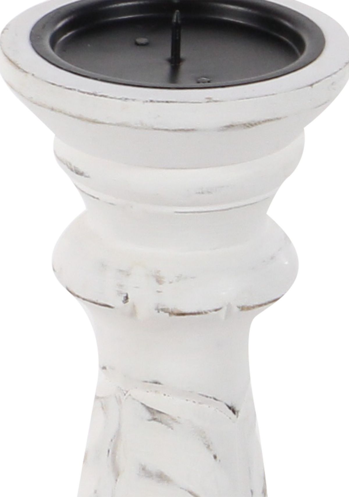 Traditional Mango Wood Candle Holder - Set of 3