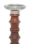Mango Wood Traditional Candle Holder  Set of 3