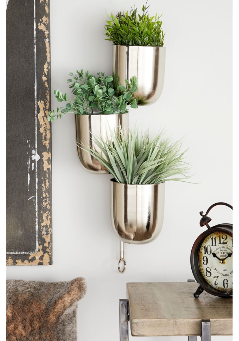 Contemporary Metal Planter
