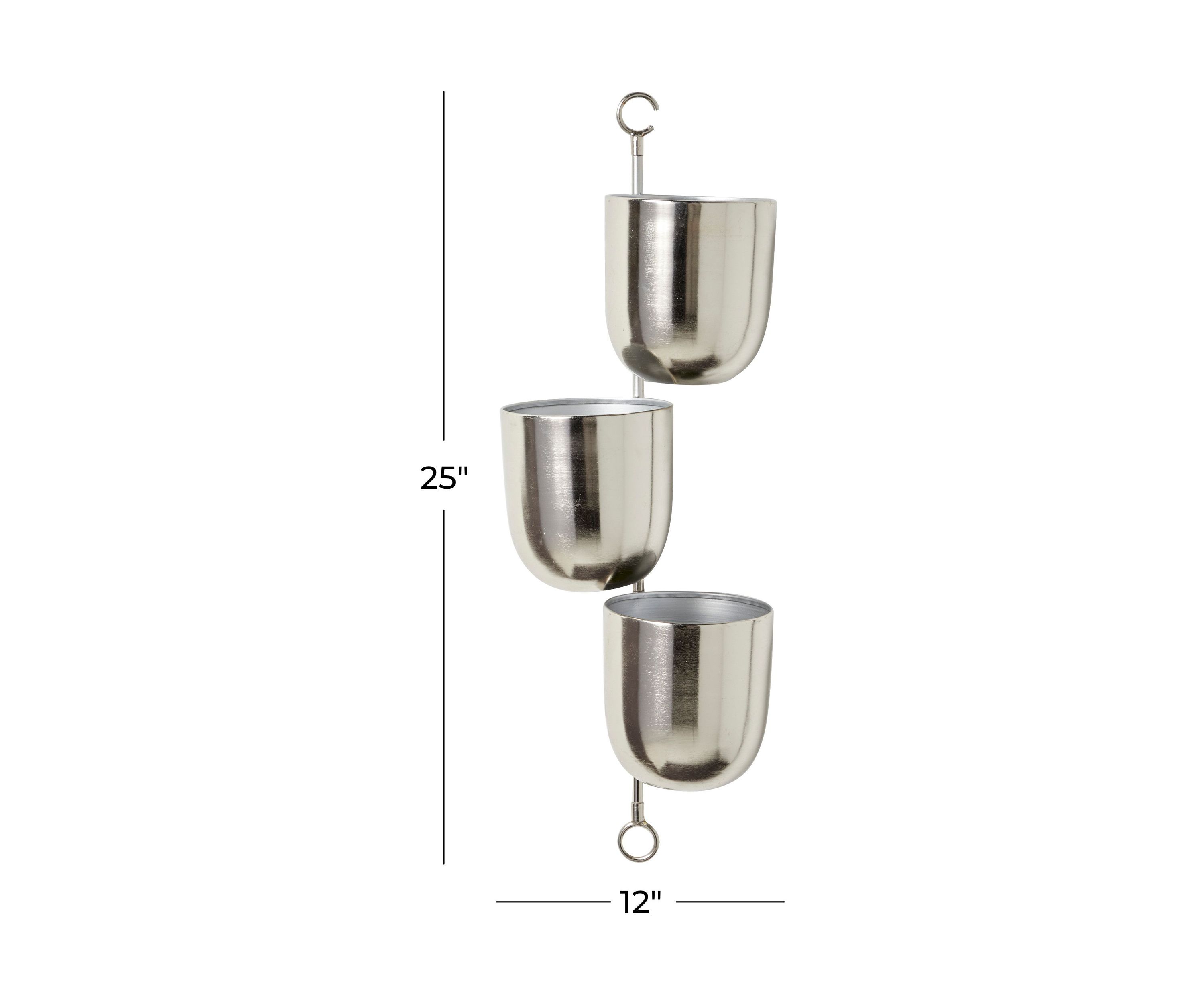 Contemporary Metal Planter
