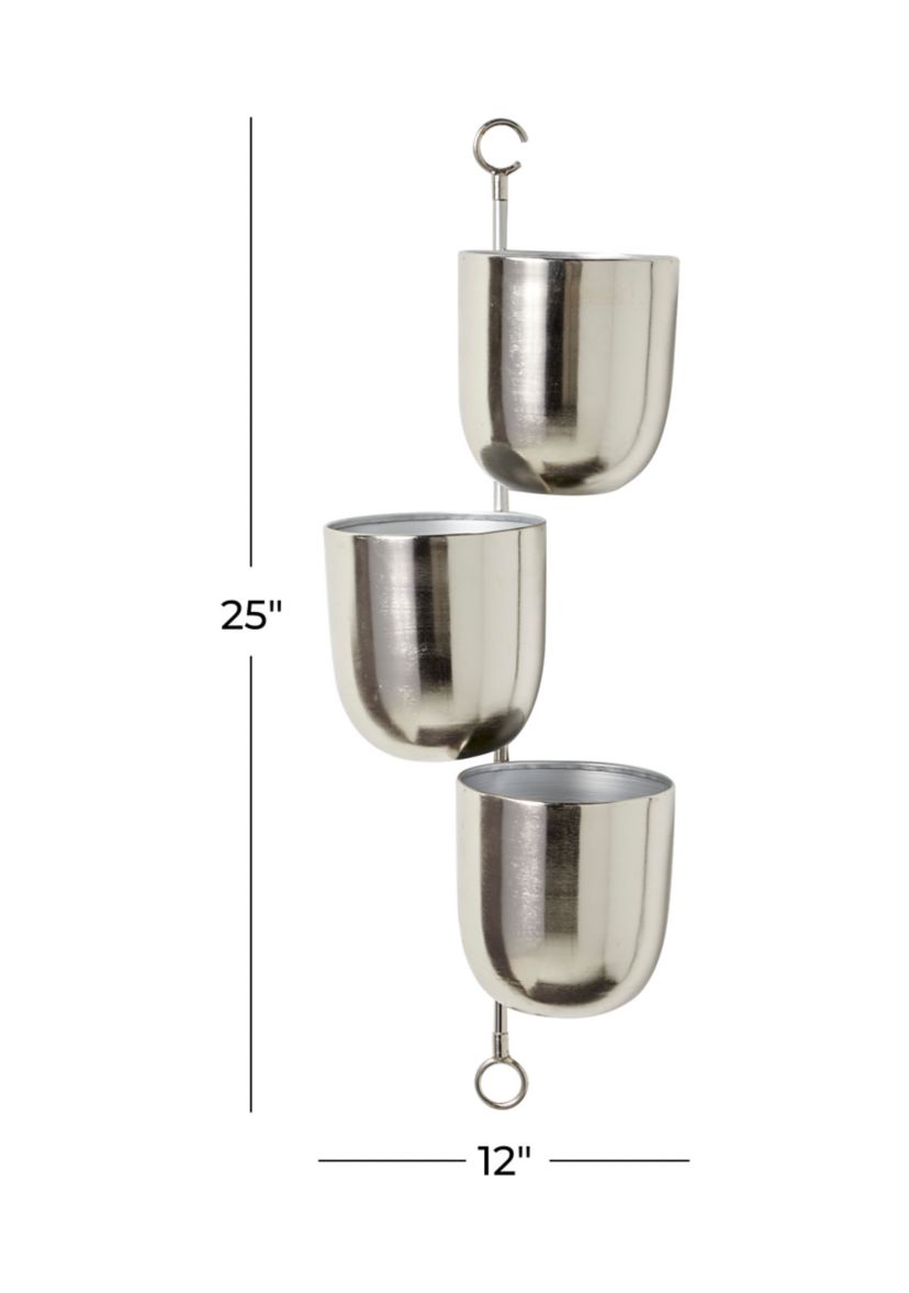 Contemporary Metal Planter