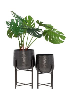 Modern Metal Planter - Set of 2