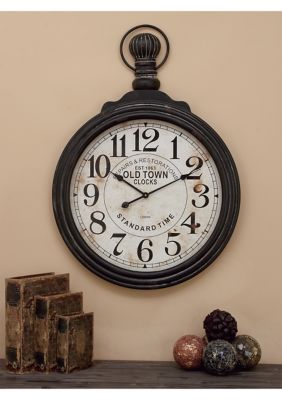 Vintage Wooden Wall Clock