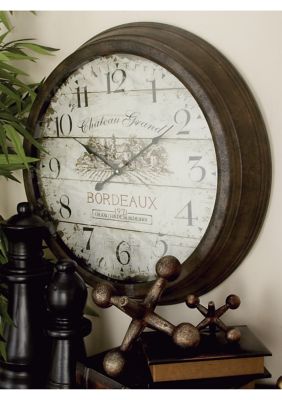 Vintage Metal Wall Clock