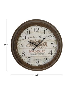 Vintage Metal Wall Clock