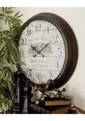 Vintage Metal Wall Clock