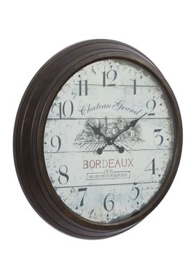 Vintage Metal Wall Clock