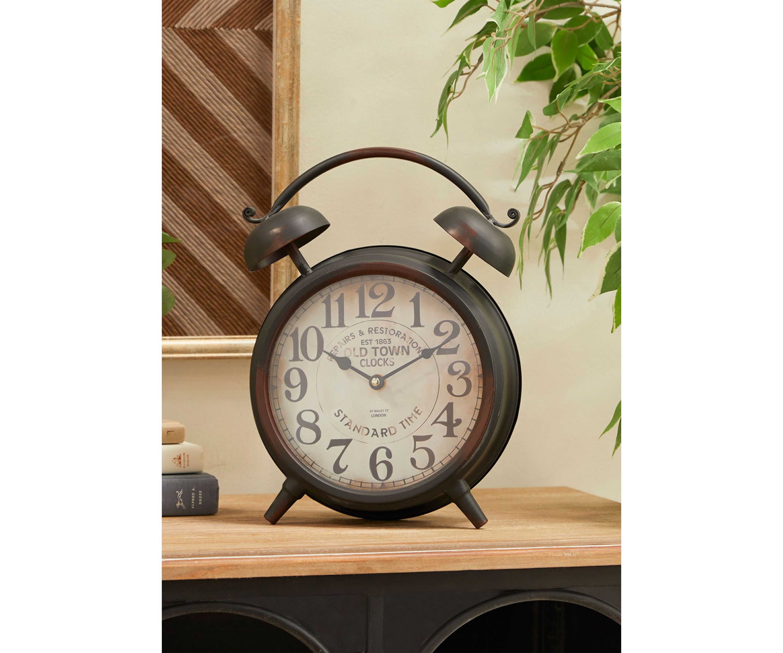 Vintage Metal Clock