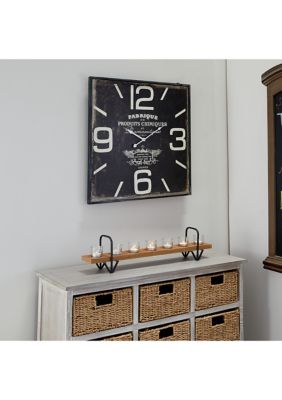 Vintage Wooden Wall Clock