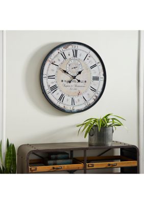 Vintage Wooden Wall Clock