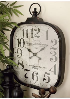 Vintage Metal Wall Clock