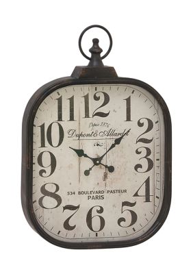 Vintage Metal Wall Clock