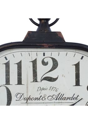 Vintage Metal Wall Clock