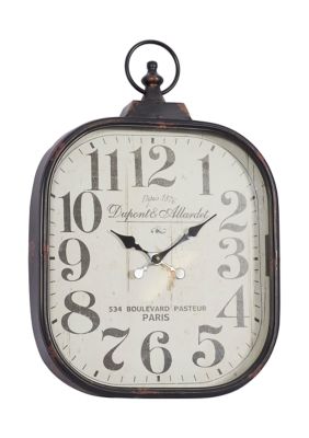 Vintage Metal Wall Clock