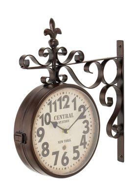 Vintage Metal Wall Clock